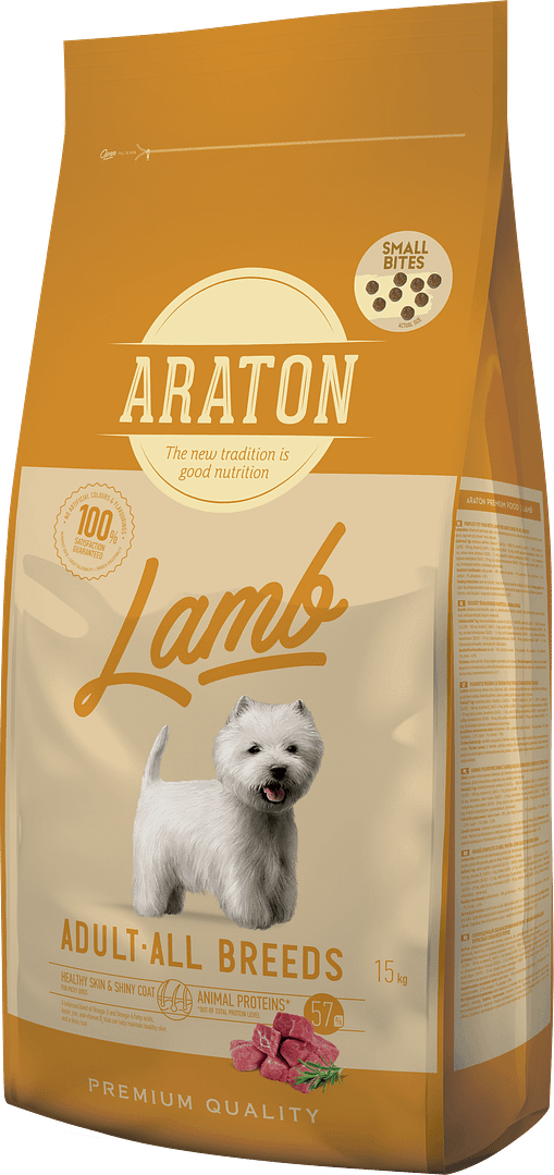Araton Small Kibble Lamb Adult Dog Dry Food
