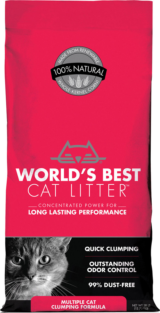 Worlds Best Cat Litter Multiple Cat Clumping