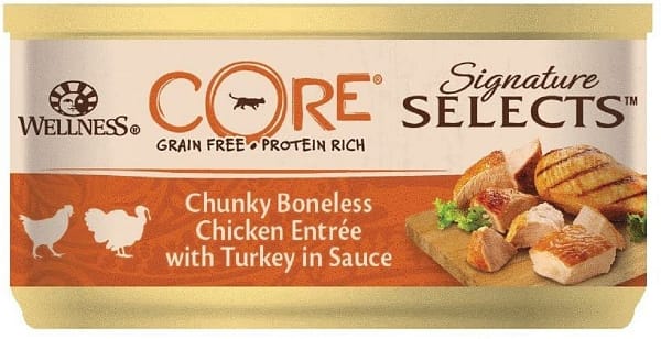 Wellness Core Signature Chunky Chicken And Turkey Wet Cat Food