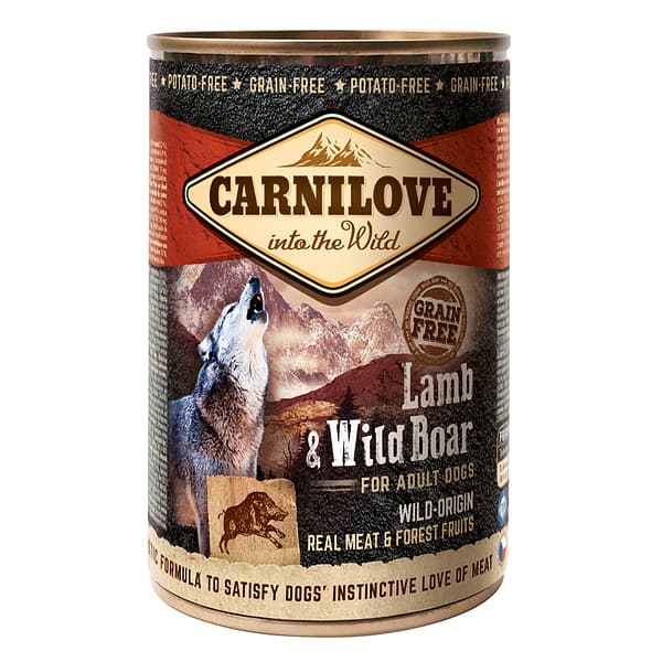 Carnilove Lamb And Wild Boar Adult Dog Wet Food