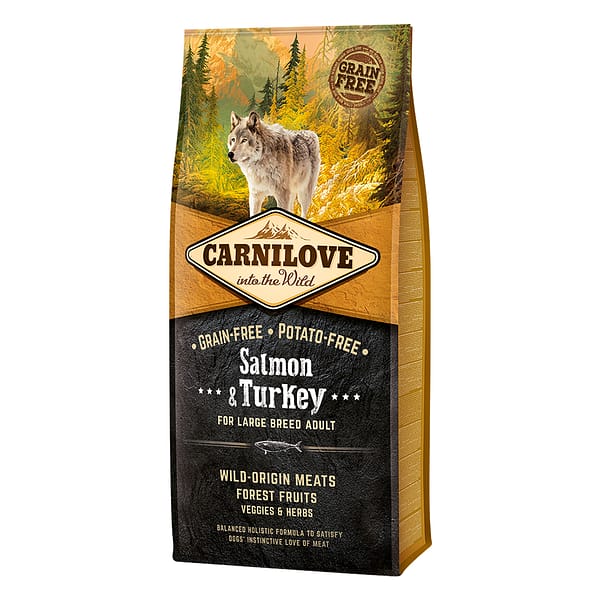Carnilove Salmon And Turkey Large Breed Adult Dog Dry Food Pic 1