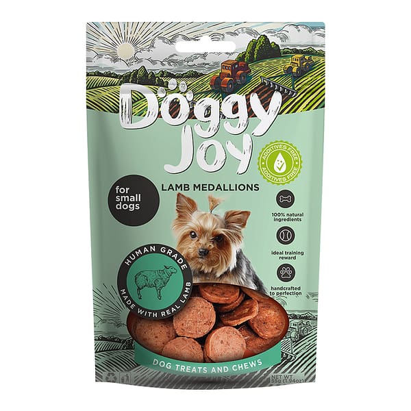 Doggy Joy Lamb Medallions Dog Treats