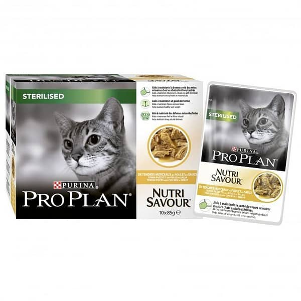 Purina Pro Plan Nutri Savour Sterilised Chicken Cat Wet Food