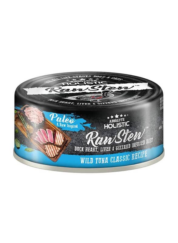 Absolute Holistic Raw Stew Wild Tuna Classic Recipe Wet Dog And Cat Food