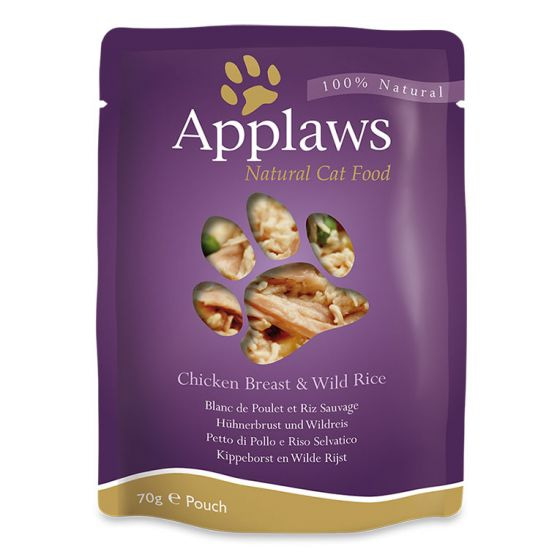 Applaws Cat Chicken With Rice Pouch Cat Wet Food