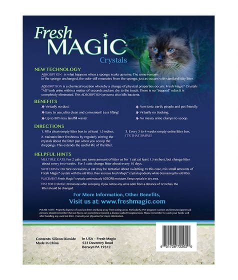 Fresh Magic Crystal Cat Litter Pic 2