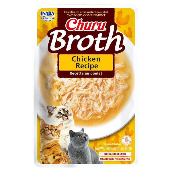 Inaba Churu Broth Chicken Recipe Wet Cat Food