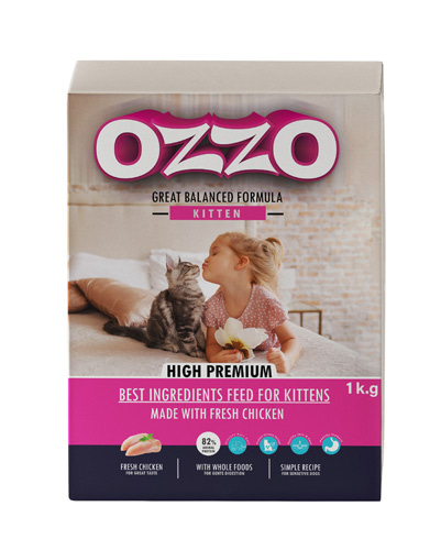 Ozzo Fresh Chicken Kitten Dry Food