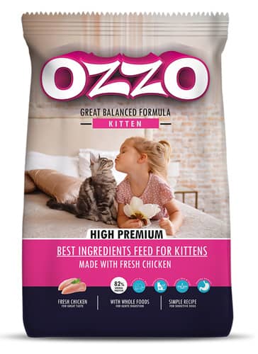 Ozzo Fresh Chicken Kitten Dry Food Pic 2