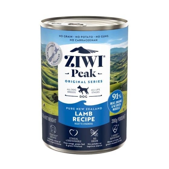 Ziwipeak Lamb Recipe Canned Dog Wet Food 390 G