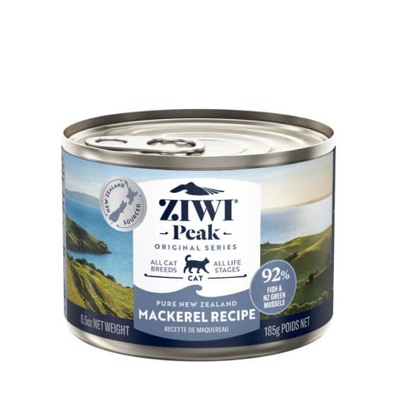 Ziwipeak Mackerel Recipe Canned Wet Cat Food