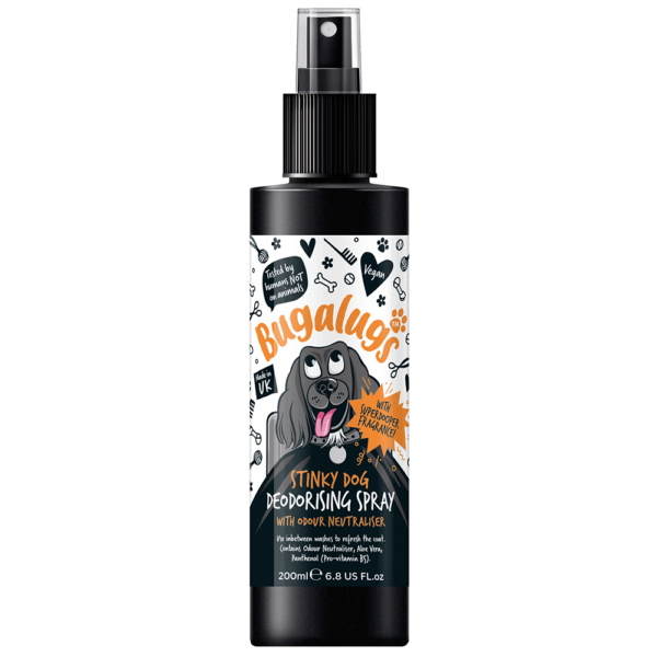 Bugalugs Stinky Citrus And Cedarwood Fragrance Dog Deodorising Spray Pic 1