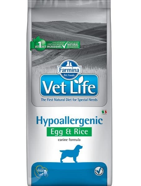 Farmina Vet Life Dog Hypoallergenic Egg And Rice