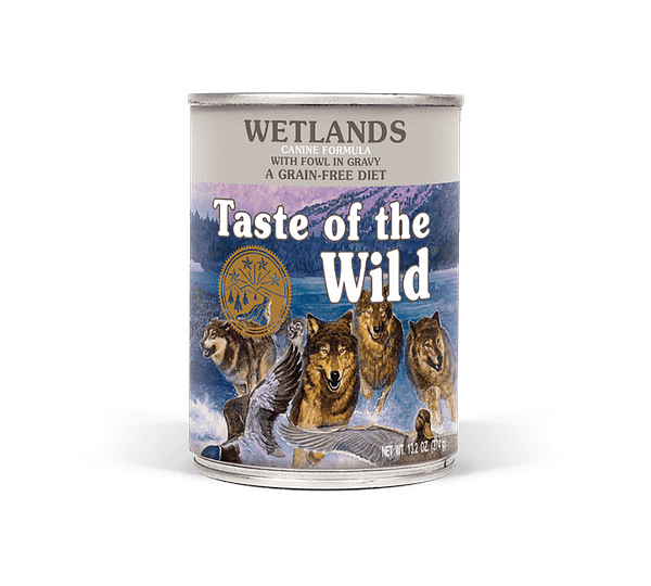 Wetlands Canine Formula Fowl In Gray Tin TW1