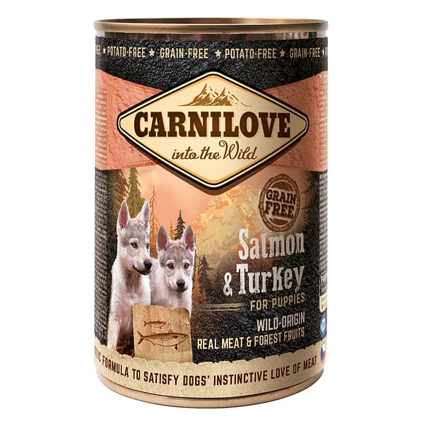 Carnilove Salmon And Turkey Puppies Wet Food