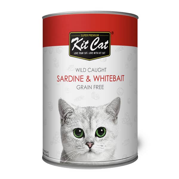 Kit Cat Wild Caught Sardine And WhiteBait Cat Wet Food Pic 1