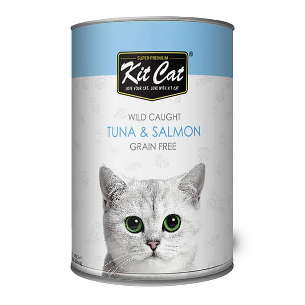 Kit Cat Wild Caught Tuna And Salmon Cat Wet Food Pic 1