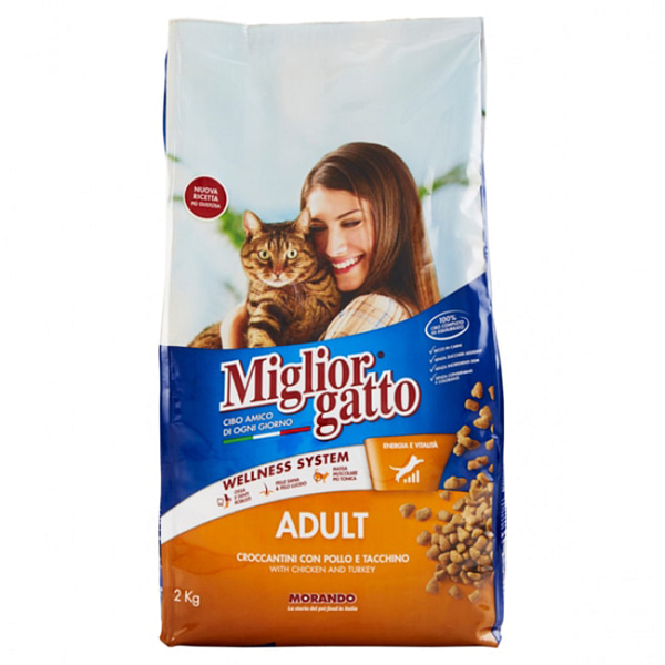 Miglior Croquettes With Chicken And Turkey Dry Cat Food
