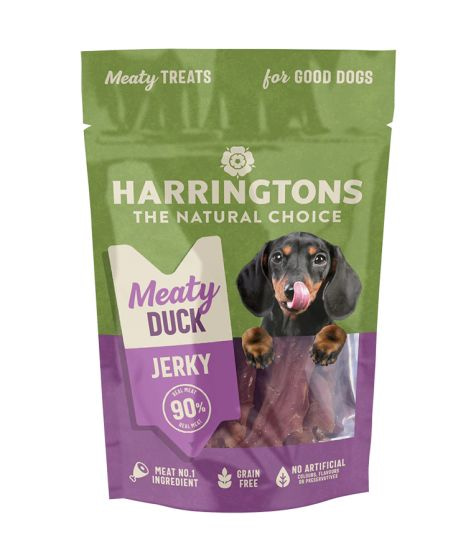 Harringtons Duck Jerky High Meat Dog Treats