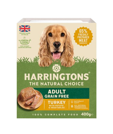 Harringtons Grain Free Turkey Adult Wet Dog Food Pic 1