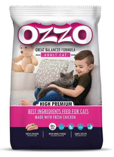 Ozzo Fresh Chicken Adult Cat Dry Food Pic 2